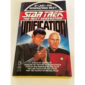 Star Trek The Next Generation Unification by Jeri Taylor